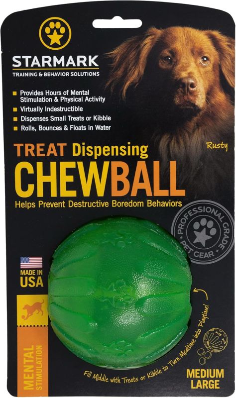 М'яч гелевий Treat Dispensing Chew Ball